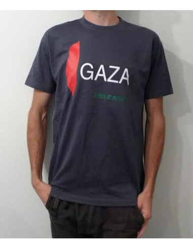 Tee-shirt Gaza mon amour (gris)