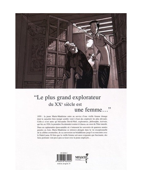 Une vie avec Alexandra David-Néel Tome 1 (BD de Fred Campoy, Mathieu Blanchot)
