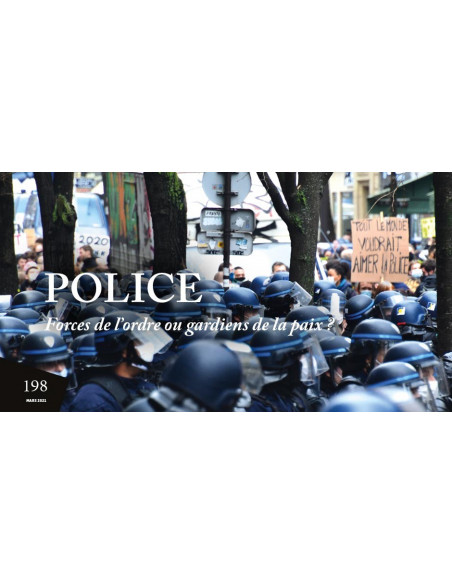 Police - Forces de l'ordre ou gardiens de la paix ? (revue Alternatives non violentes n°198)