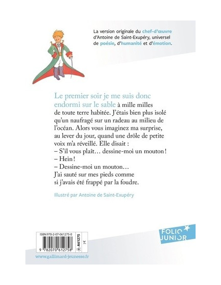 Le Petit Prince (Antoine de Saint-Exupéry)