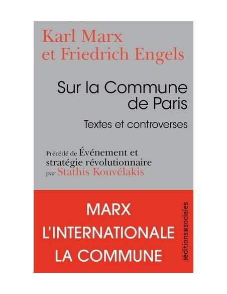 Sur la Commune de Paris - Textes et controverses (Karl Marx, Friedrich Engels)