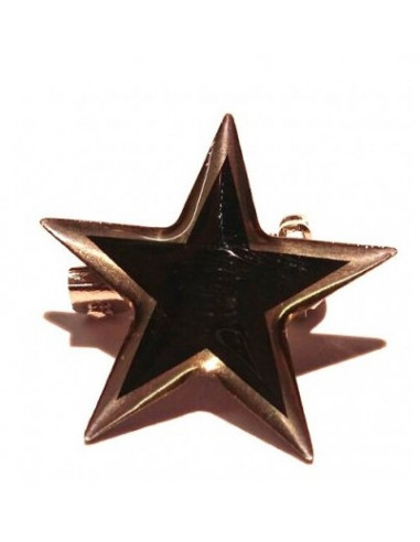 Pin's Étoile noire METAL (symbole de l'anarchisme)