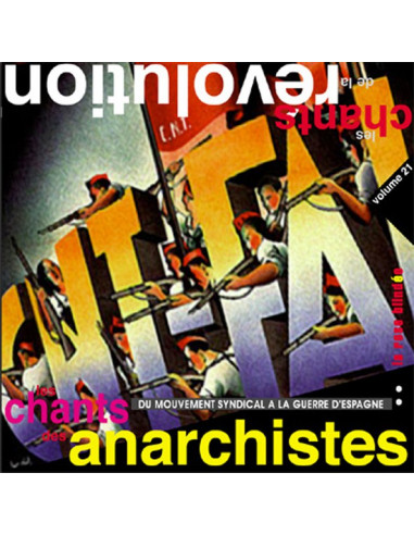 CD les chants de l'anarchie guerre d'Espagne