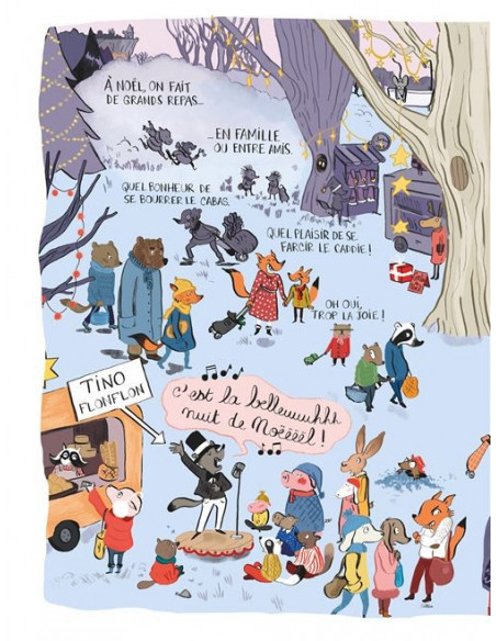 Le loup en slip dans cache-noisettes (tome 6 BD de Lupano Itoïz et Cauuet)