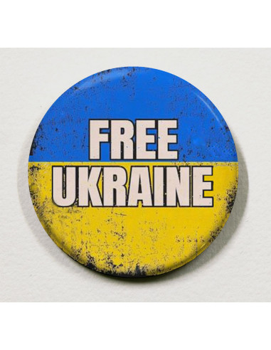 Badge Free Ukraine