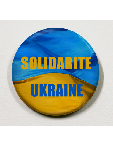 Badge Solidarité Ukraine
