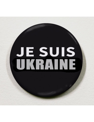Badge Je suis Ukraine