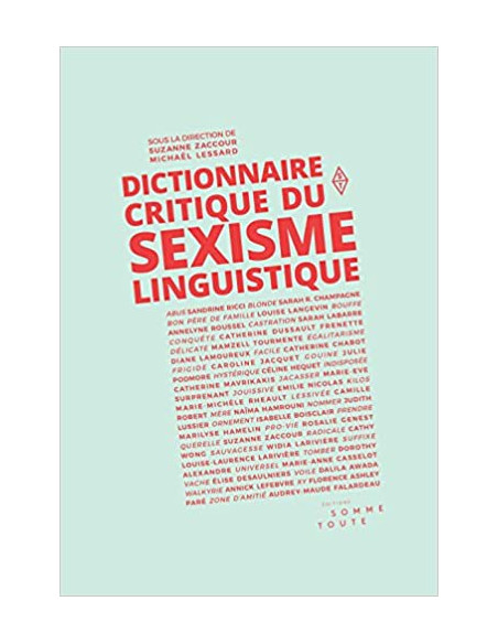 Dictionnaire critique sexisme langue