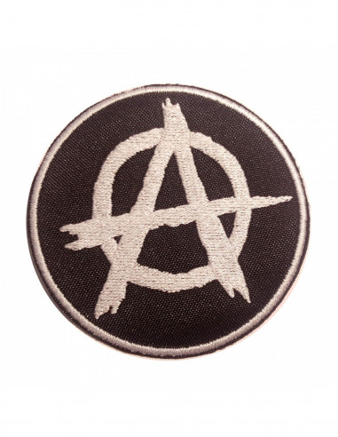 Ecusson patch symbole A de Anarchie...
