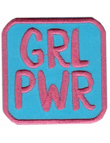Ecusson patch Girl Power GRL PWR...