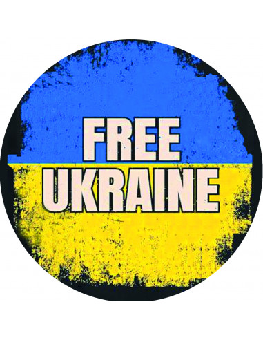 Autocollant sticker Free Ukraine