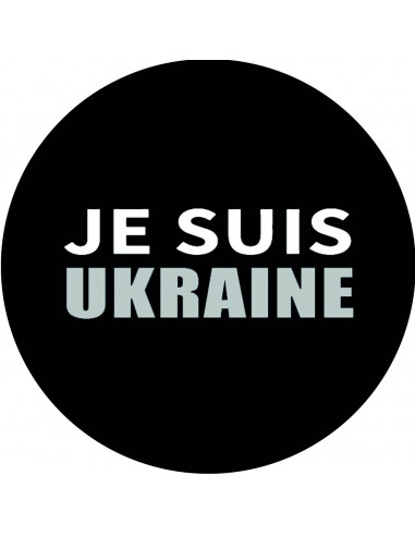 Autocollant sticker Je suis Ukraine
