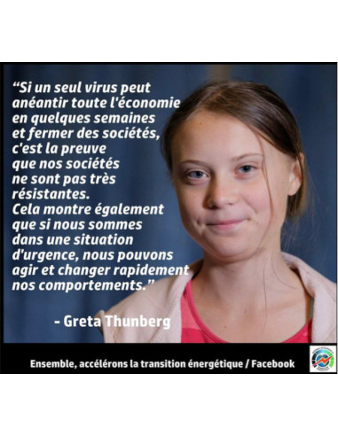 Autocollant Greta Thunberg (Ensemble,...