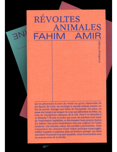 Révoltes animales (Fahim Amir)