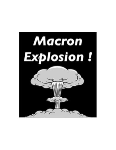 Macron explosion ! (autocollant,...
