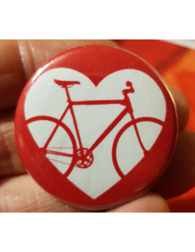 Badge J'aime le vélo