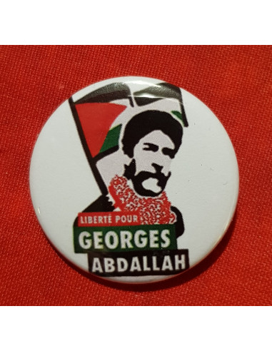 Badge Liberté pour Georges Abdallah...