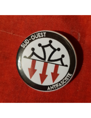 Badge Sud-Ouest antifasciste