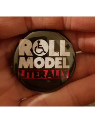 Badge Handicap : roll model literally...