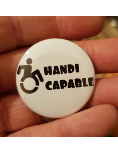 Badge Handicap : handi capable
