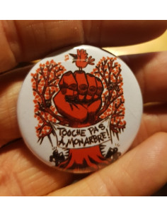 Badge Touche pas à mon arbre !