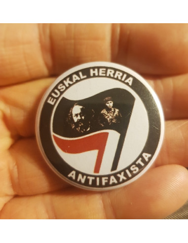 Badge Euskal Herria antifaxista (pays...