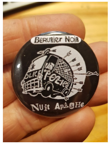 Badge Bérurier noir Nuit apache (les...