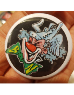 Badge Bérurier noir clown...