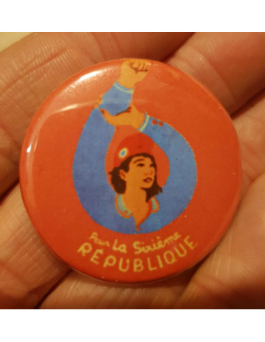 Badge pour la 6ème République (LFI)