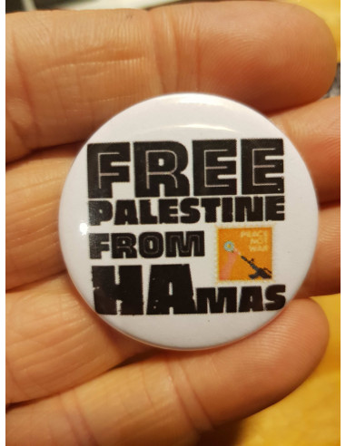 Badge Free Palestine from Hamas