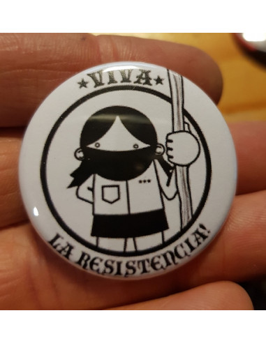 Badge Viva la Resistencia (Chiapas,...