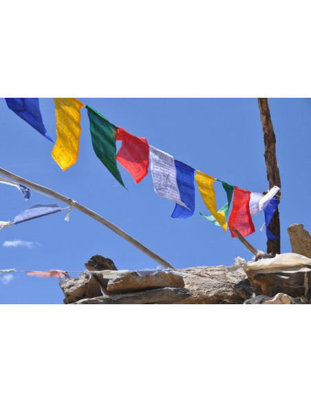 Drapeaux de prière du Tibet