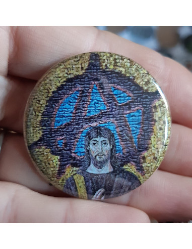 Badge Jésus premier anarchiste