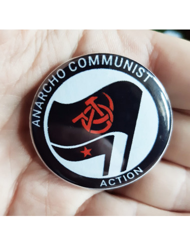 Badge Anarcho communiste
