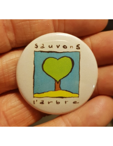 Badge Sauvons l'arbre