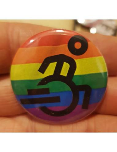 Badge Handi Gay / Handi LGBT...