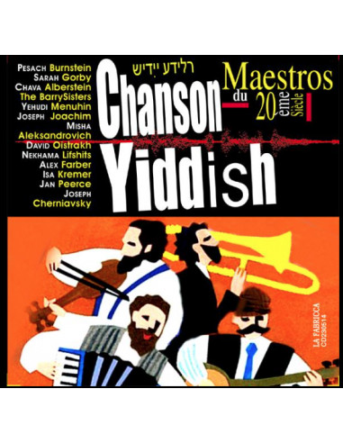 CD Chanson Yiddish (collection...
