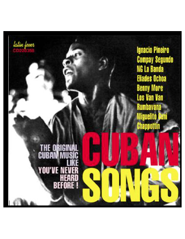 CD Cuban songs (une petite anthologie...
