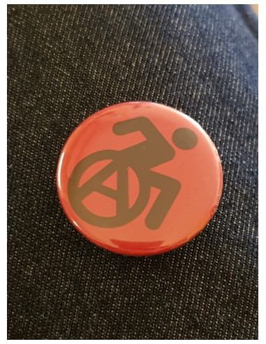 Badge Handi-Gang (handicap et anarchie)