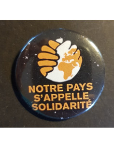 Badge Notre pays s'appelle...