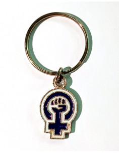 Porte-clés poing féministe...