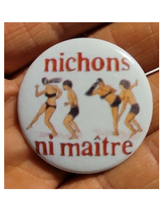 Badge Nichons ni maître...
