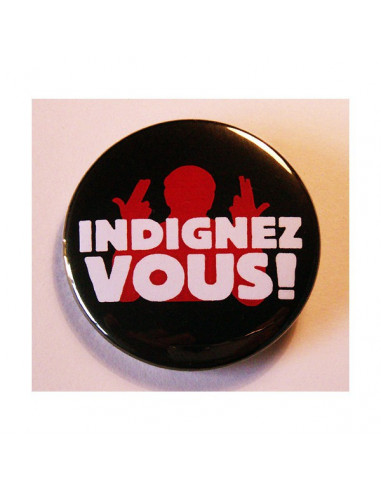 Badge Indignez-vous