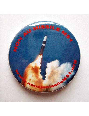Badge Non au missile M51