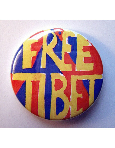 Pin's drapeau Tibet