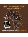 sticker carte de la Françafrique