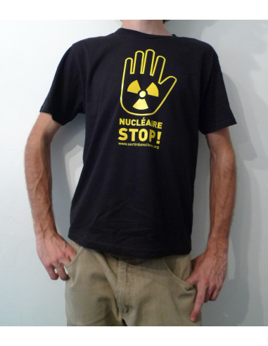 Tee-shirt "Nucléaire STOP" (Bio)