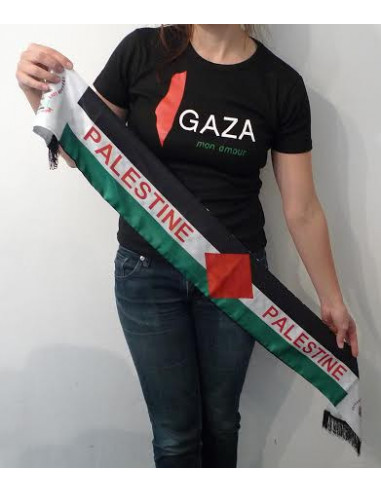 Écharpe palestinienne aux couleurs du...