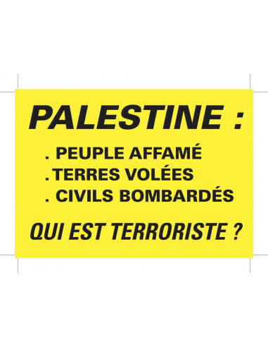 Autocollants stickers "Palestine :...