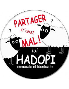 Badge Anti Hadopi